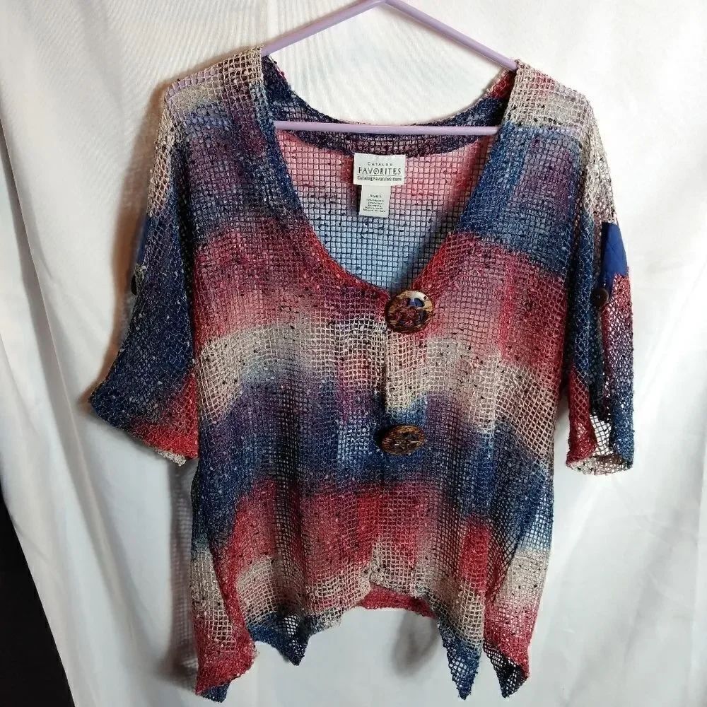 Catalog Favorites loose knit top